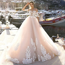 Load image into Gallery viewer, Lace Ball Gawn Wedding Dress
