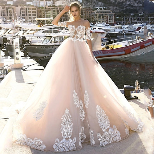 Lace Ball Gawn Wedding Dress